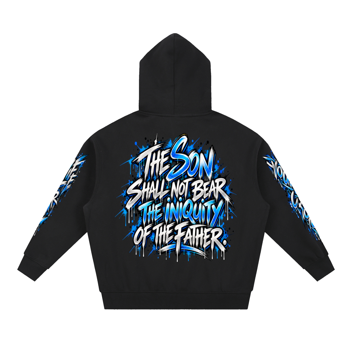 Ezekiel 18:20 | Your Life, Your Choice Graffiti Hoodie