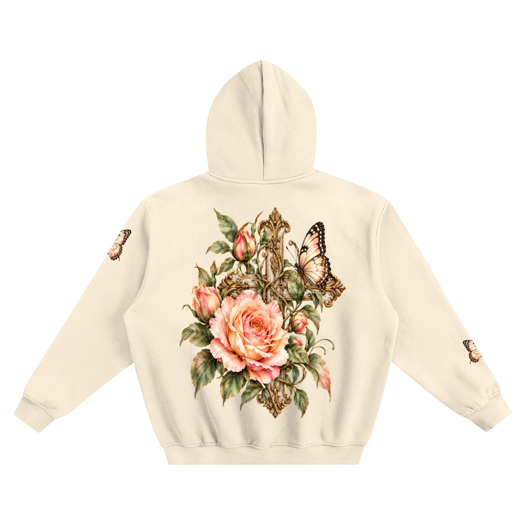 Joy in His Presence – Fleeced Boxy Hoodie