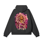 findyourpeace,heavyweighthoodie,hiddenpockethoodie,wearableart,cozybotanicalhoodie,radiantgraceart