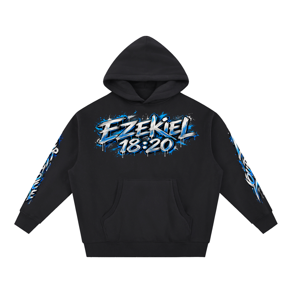 Ezekiel 18:20 | Your Life, Your Choice Graffiti Hoodie