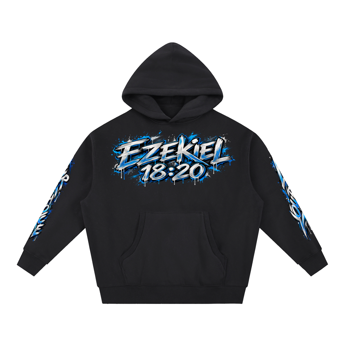 Ezekiel 18:20 | Your Life, Your Choice Graffiti Hoodie