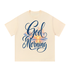 God Morning - Faith-Inspired Sunset T-Shirt