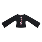 Orchid Bloom Bell -Sleeve Tee