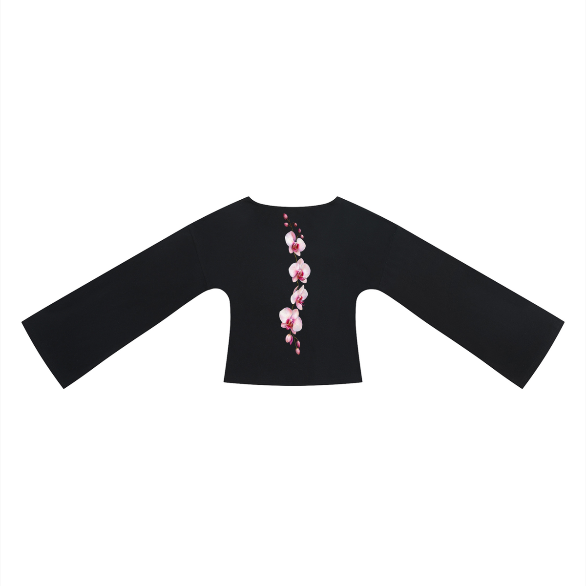 Orchid Bloom Bell -Sleeve Tee