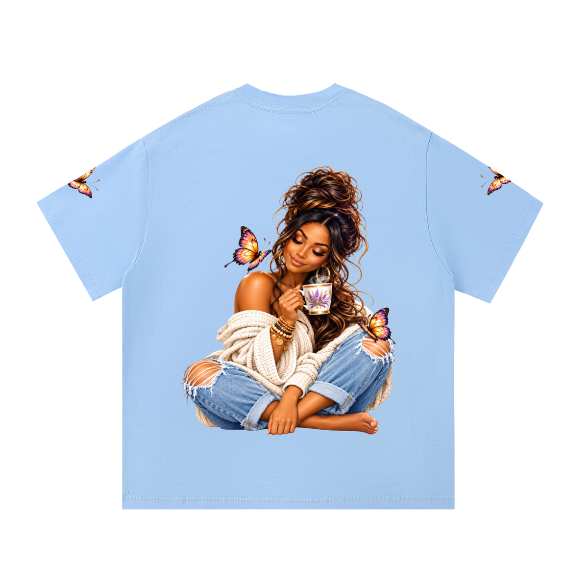 Be Still. Let God Work. –  - Heavyweight  T-Shirt
