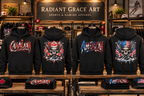 American Hockey Skull | Premium Heavyweight Graphic Hoodie