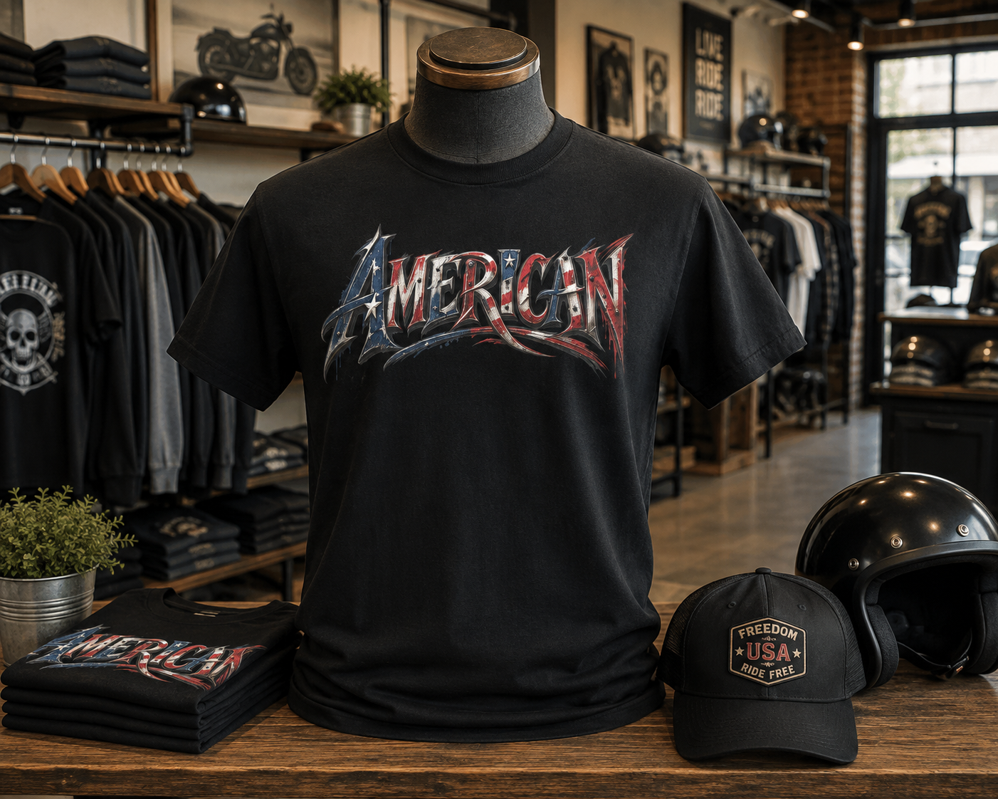 American Vintage Graphic -  Heavyweight T-shirt