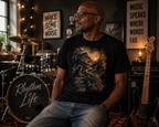 Mystic Nature  Somewhere between Rhythm And Silence-Graphic Tee