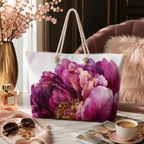 Aura In Bloom - Oversized weekender bag