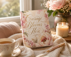 Courage Blooms Here - Softcover journal with inside prints