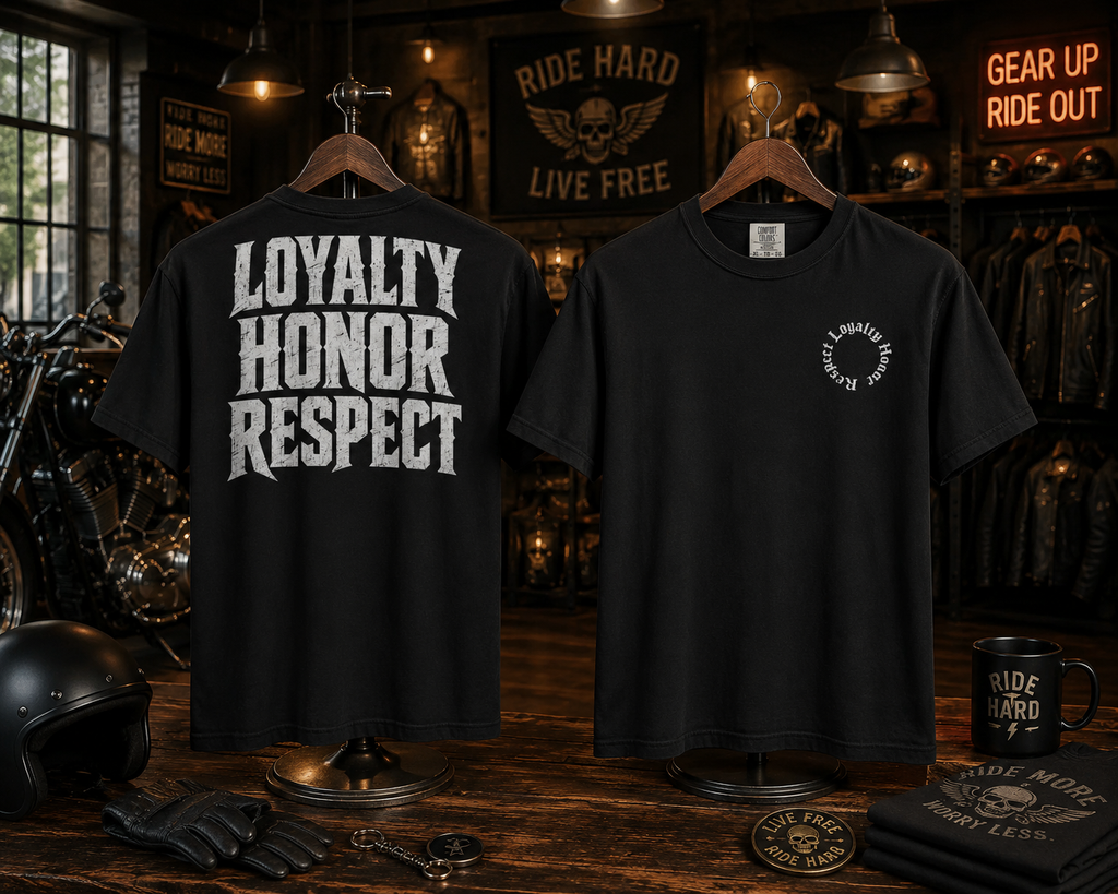 The Loyalty Honor Respect Unisex Heavyweight T- shirt