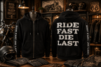 Ride Fast Die Last - All Over Print Unisex  Hoodie