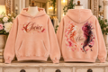 Choice | In Every Moment Vintage Wash Angel Wings Hoodie
