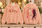 Choice | In Every Moment Vintage Wash Angel Wings Hoodie