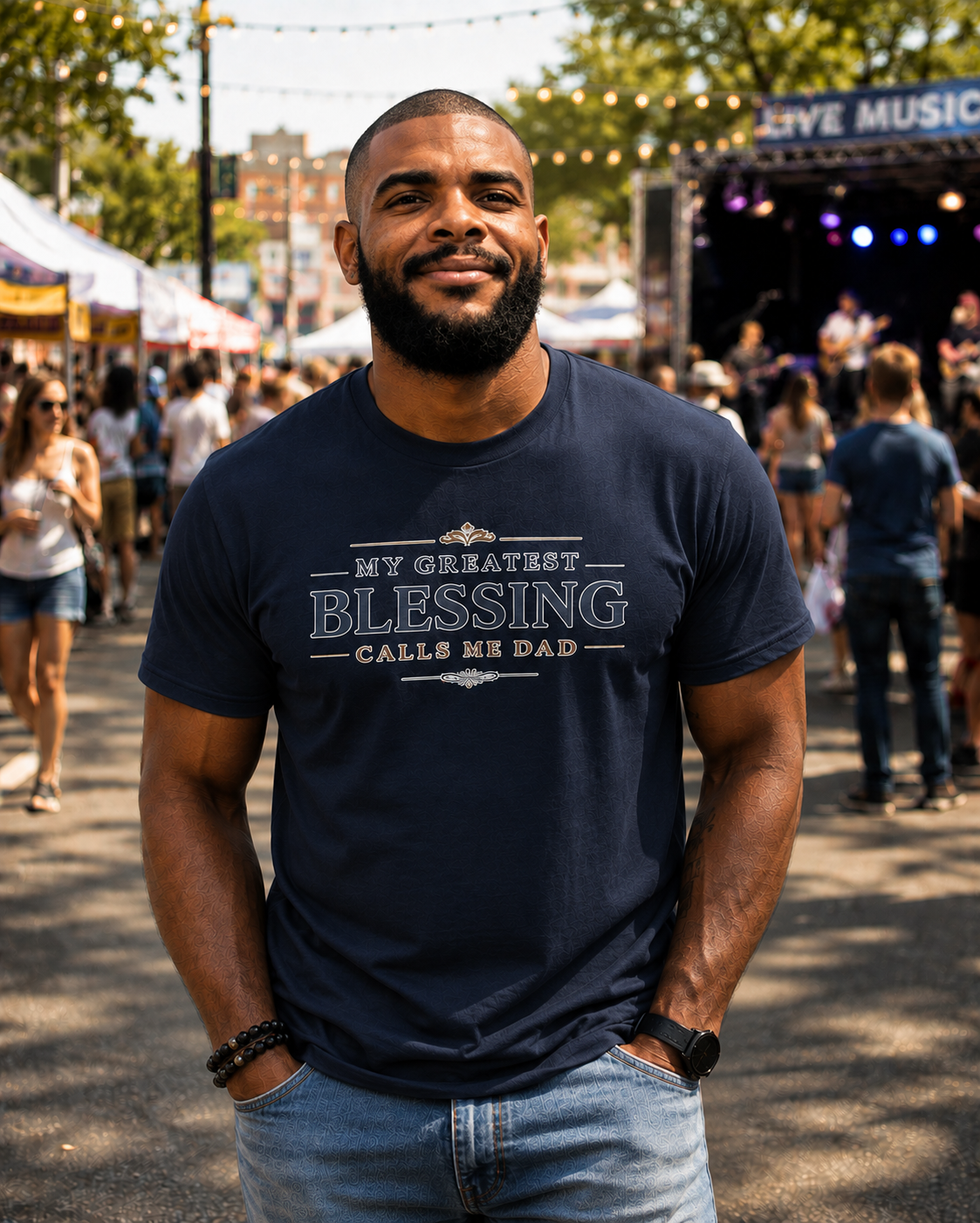 My Greatest Blessing- Heavyweight T-shirt