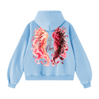 Choice | In Every Moment Vintage Wash Angel Wings Hoodie