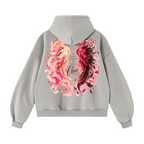 Choice | In Every Moment Vintage Wash Angel Wings Hoodie