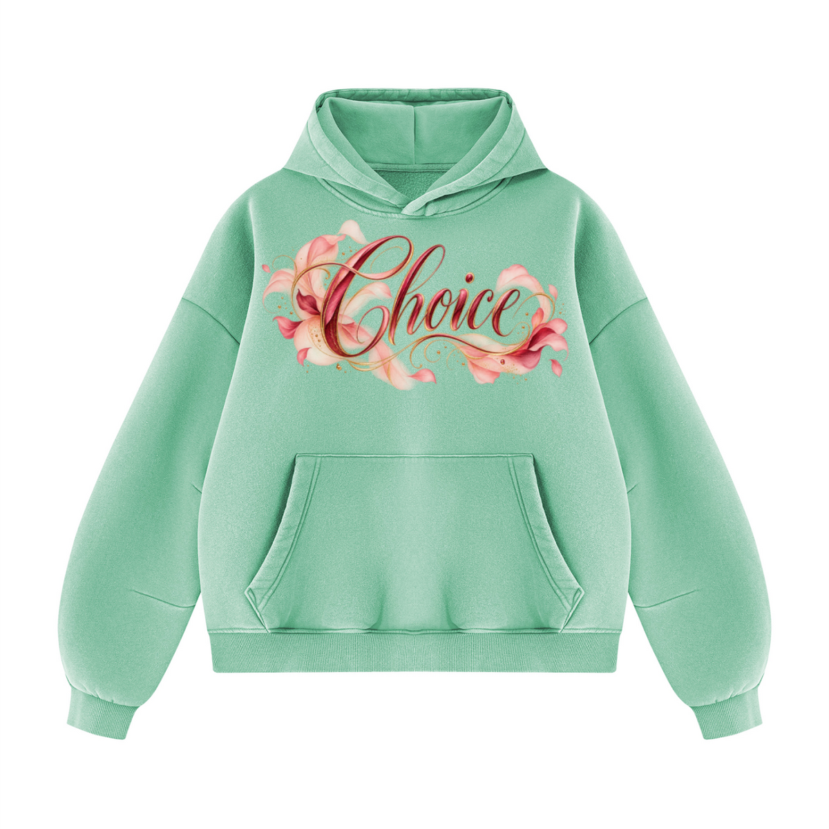Choice | In Every Moment Vintage Wash Angel Wings Hoodie