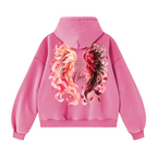 Choice | In Every Moment Vintage Wash Angel Wings Hoodie