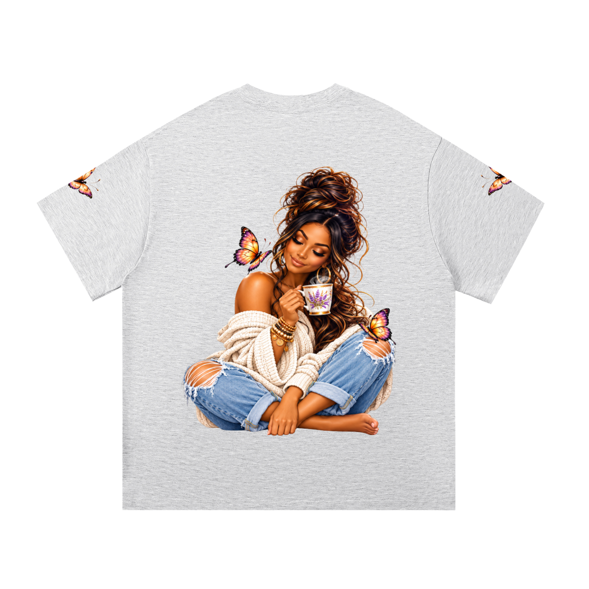 Be Still. Let God Work. –  - Heavyweight  T-Shirt