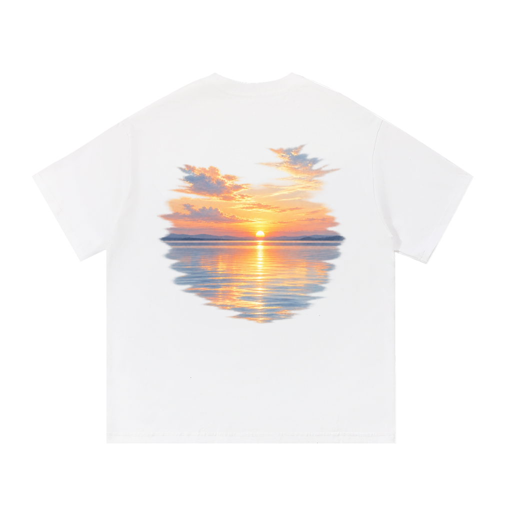 God Morning - Faith-Inspired Sunset T-Shirt
