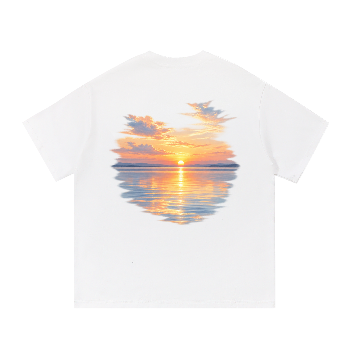 God Morning - Faith-Inspired Sunset T-Shirt