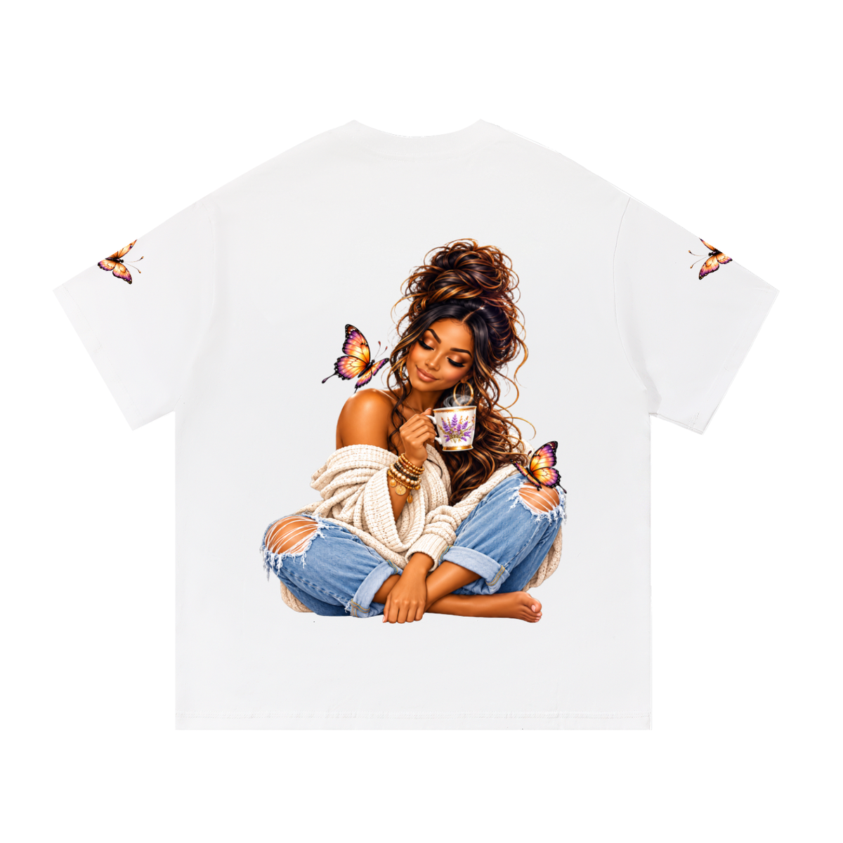 Be Still. Let God Work. –  - Heavyweight  T-Shirt