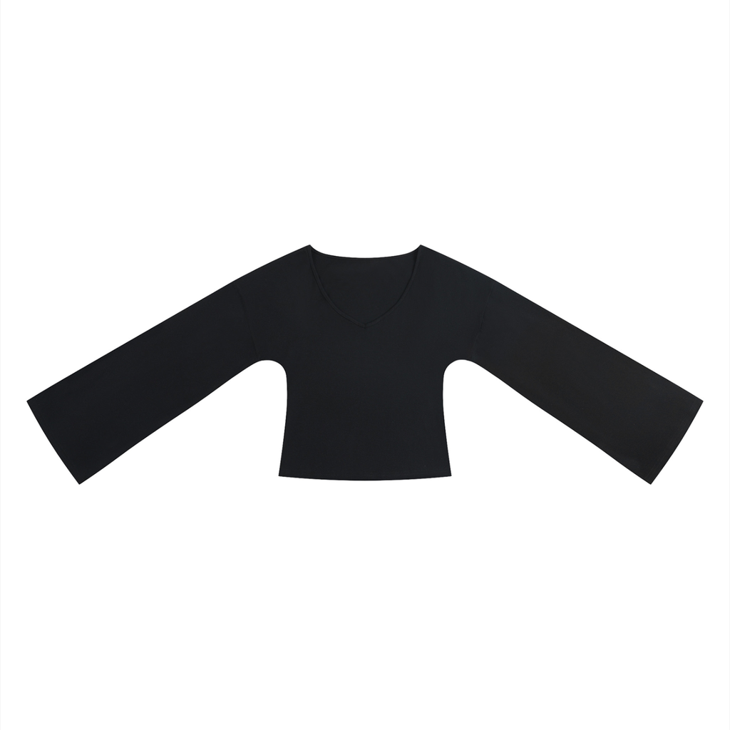 Orchid Bloom Bell -Sleeve Tee
