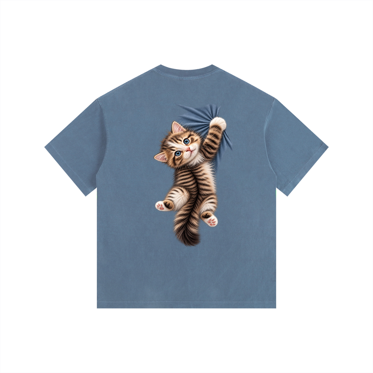 Hold On, God's Got This | Kitten Vintage Wash Oversized T-Shirt