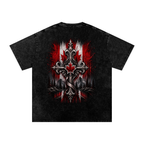 Faith and Freedom Canadia Snow Washed Oversized Cotton T-Shirt