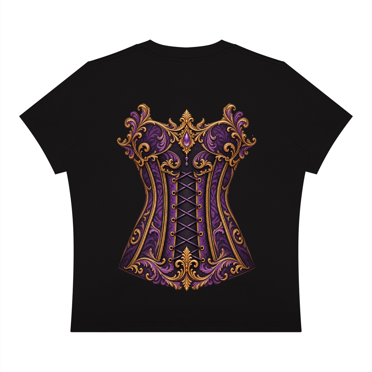 victoriancorsettshirt,illusiontee,statementtee,vintageinspiredtee,radiantgraceart