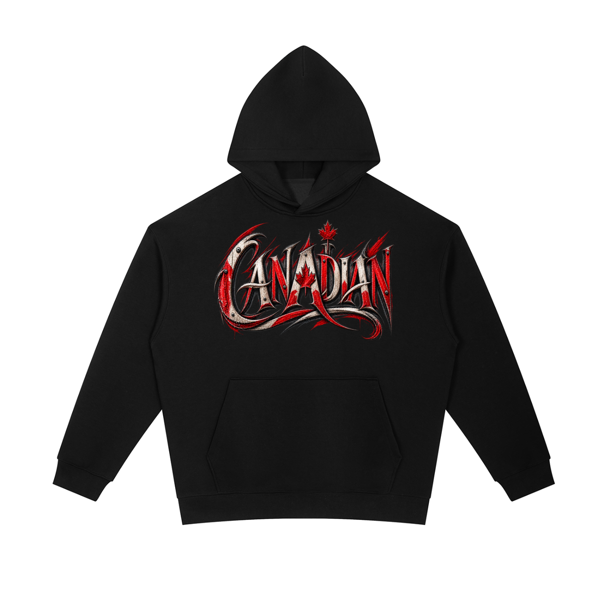 American Hockey Skull | Premium Heavyweight Graphic Hoodie