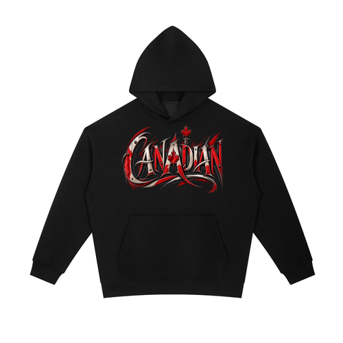 American Hockey Skull | Premium Heavyweight Graphic Hoodie