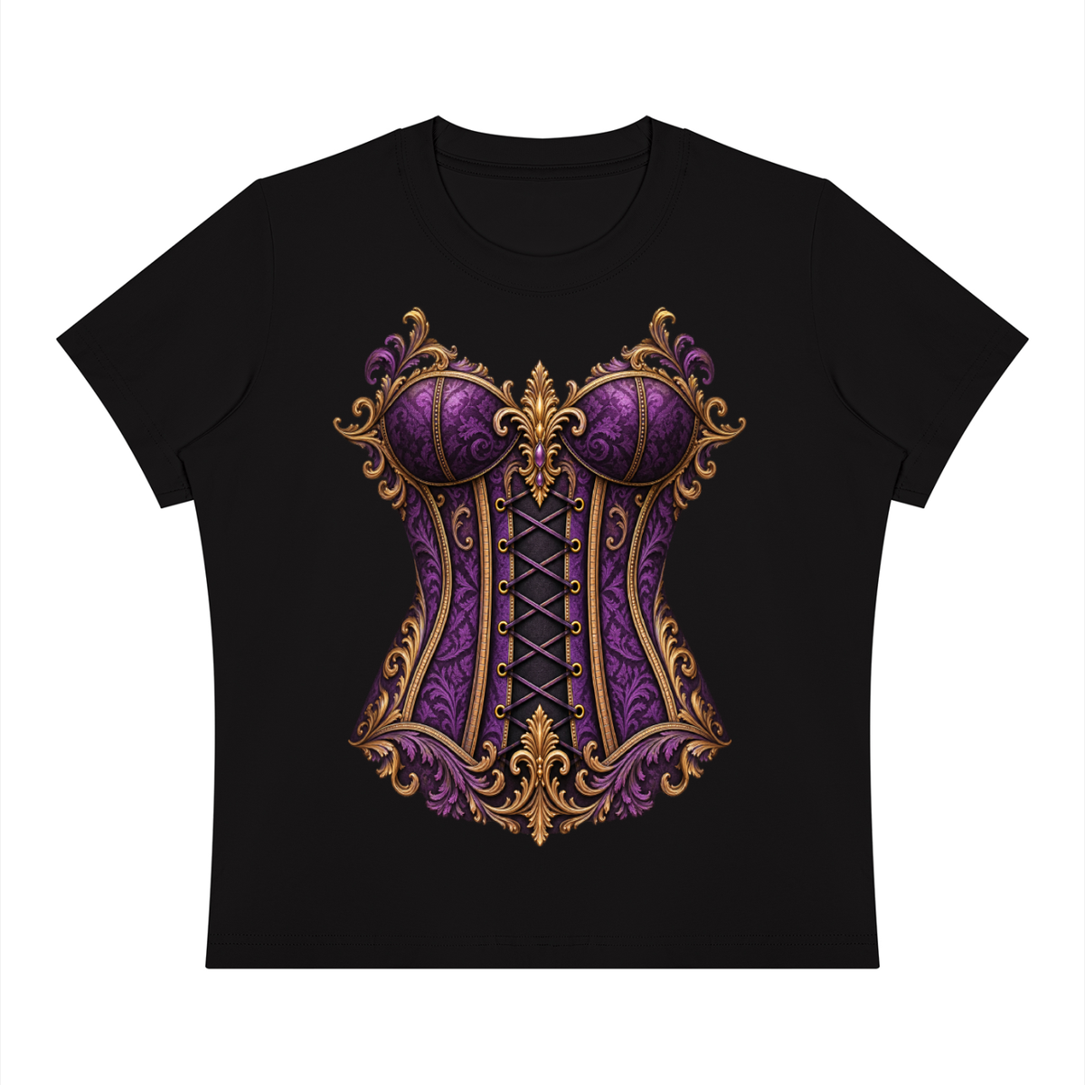 victoriancorsettshirt,illusiontee,statementtee,vintageinspiredtee,radiantgraceart